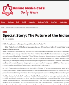The Future of the Indian Republic.