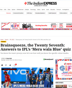 Brainsqueeze, the Twenty Seventh: Answers to IPL’s.